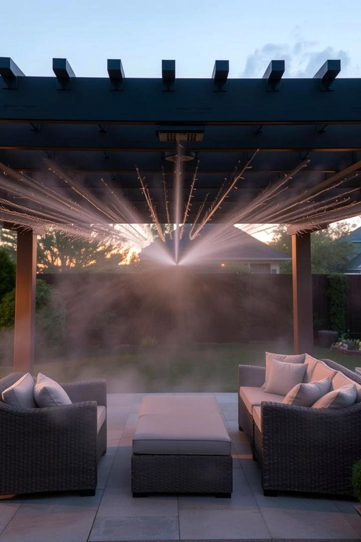 Misting and Cooling System - 21 Water Feature Ideas