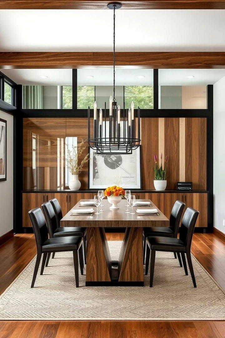 Mixed Material Dining - 21 Formal Dining Room Ideas