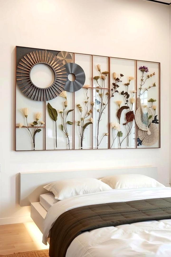 Mixed Media Installations - 21 Bedroom Wall Decor Ideas