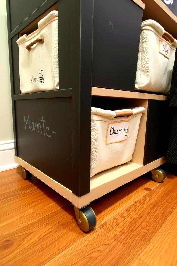 Mobile Storage Units - 30 Small Craft Room Ideas