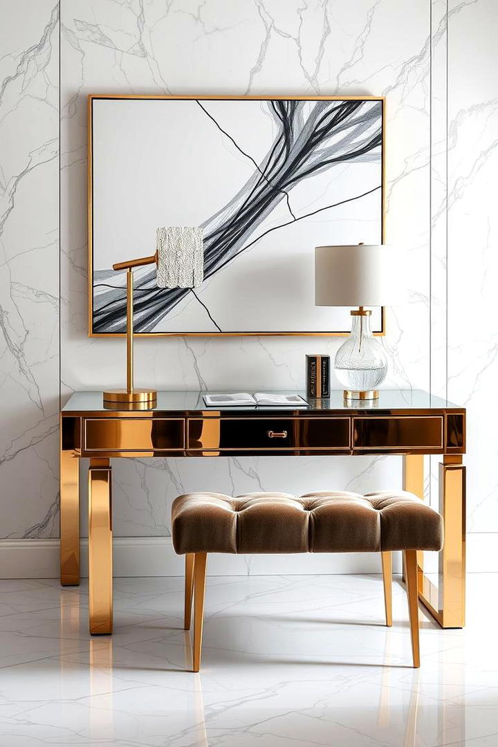 Modern Chic Study - 30 Study Room Ideas