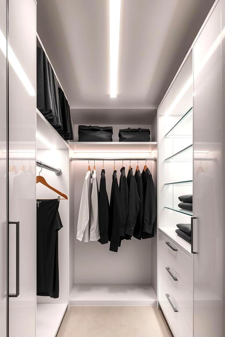 Modern Closet Lighting - 21 Closet Ideas