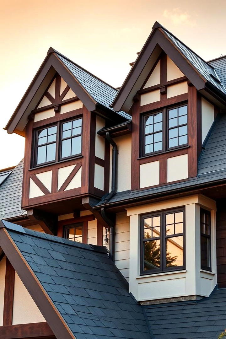 Modern Dormer Designs - 30 Modern Tudor Exterior Inspiration