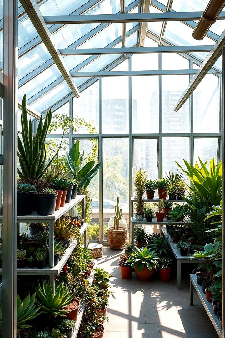 Modern Greenhouse Displays - 21 Garden Decor Ideas