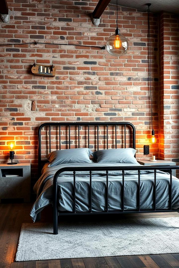 Modern Industrial Edge - 21 Primary Bedroom Ideas