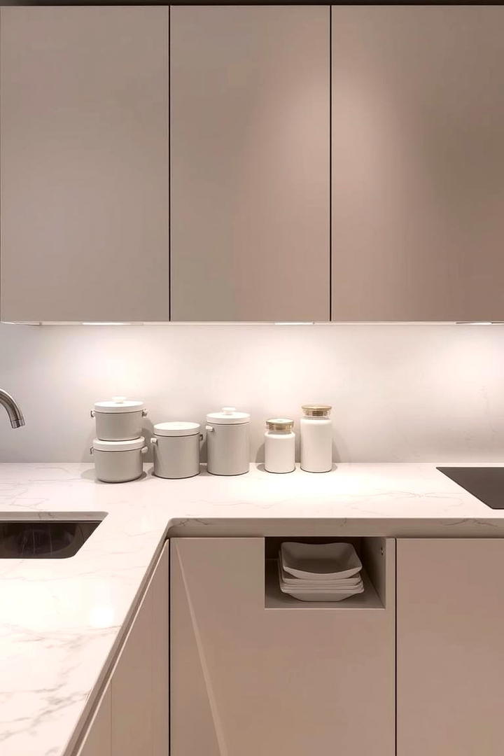 Modern Minimalist Counter Accents - 30 Kitchen Counter Decor Ideas