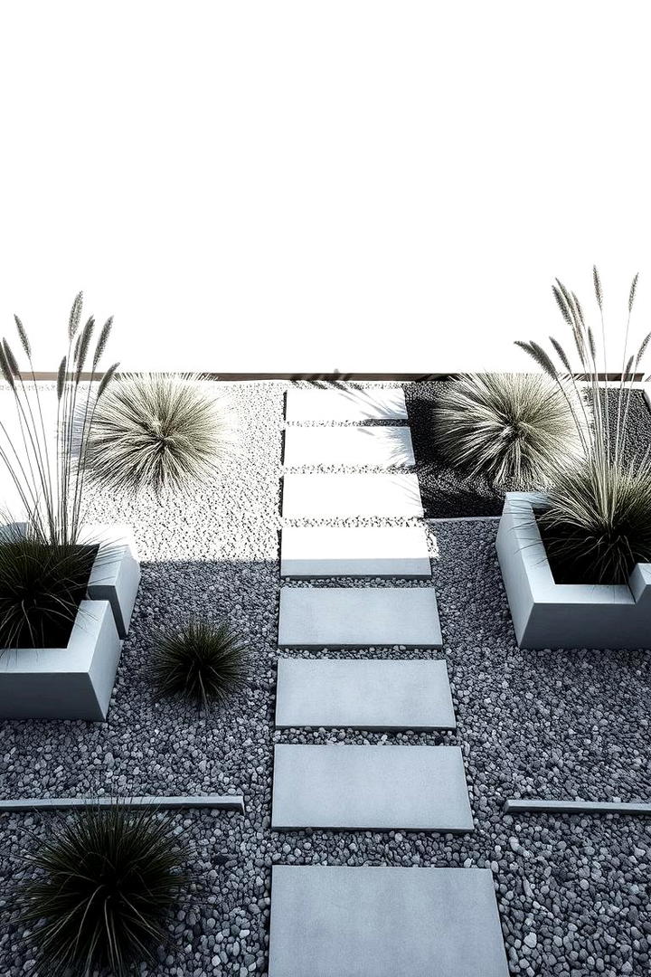 Modern Minimalist Design - 30 Front Yard Landscaping Ideas