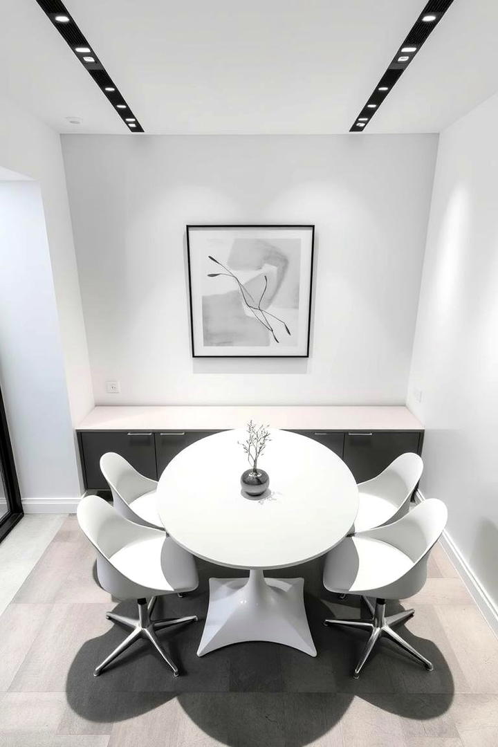 Modern Minimalist Dining - 30 Dining Room Ideas