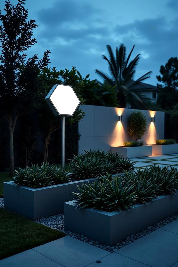 Modern Minimalist Fixtures - 21 Garden Lighting Ideas