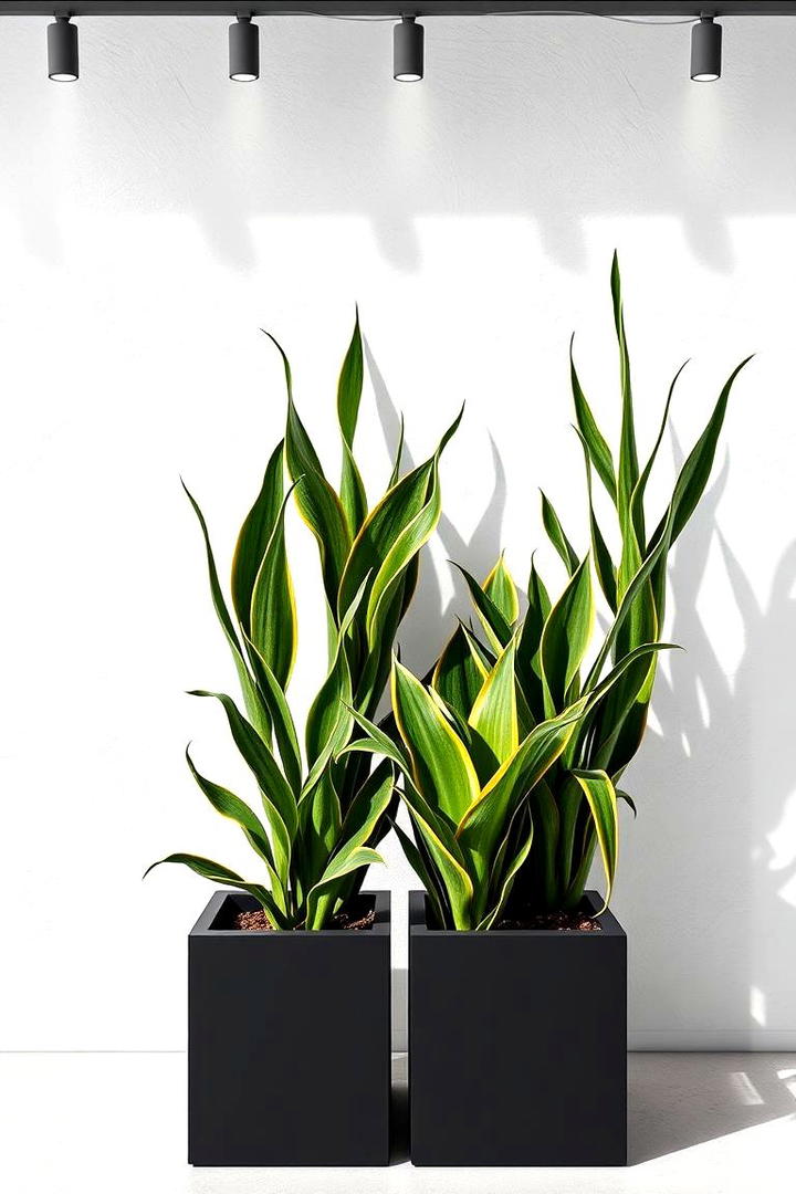 Modern Minimalist Greenery - 30 Indoor Plant Wall Ideas