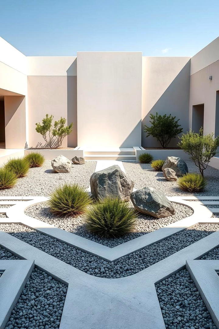 Modern Minimalist Landscape - 21 Landscaping Ideas