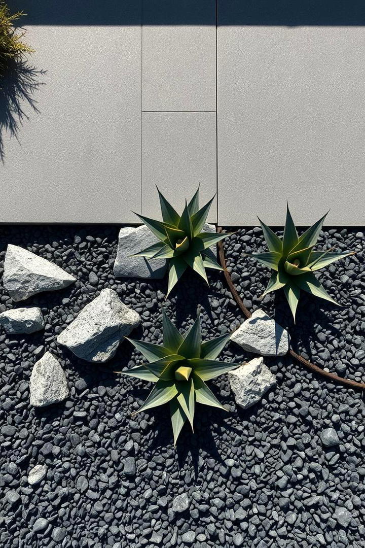 Modern Minimalist Rock Garden - 21 Rock Garden Ideas