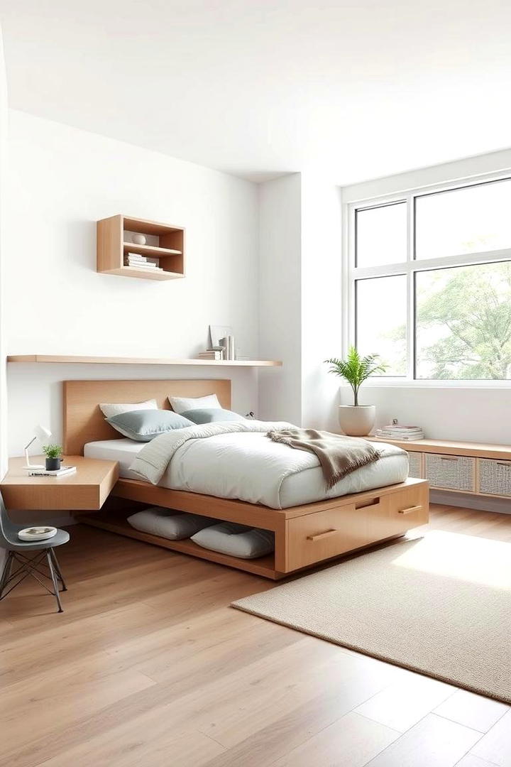 Modern Minimalist Style - 21 Teen Bedroom Ideas