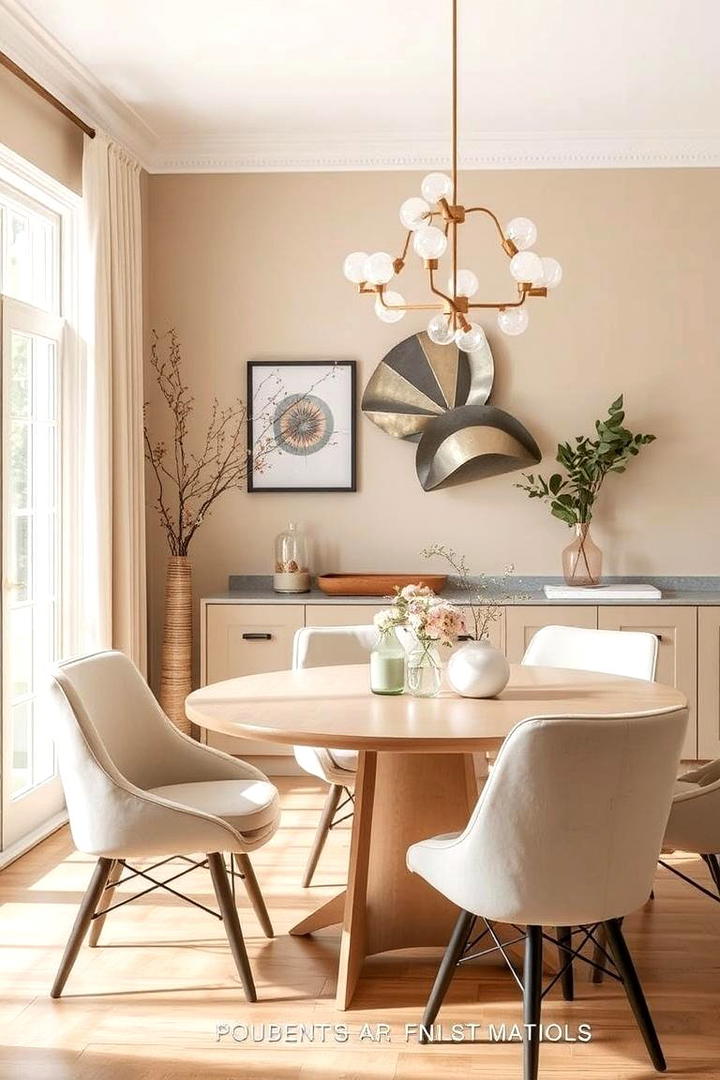 Modern Neutrals - 21 Dining Room Paint Colors