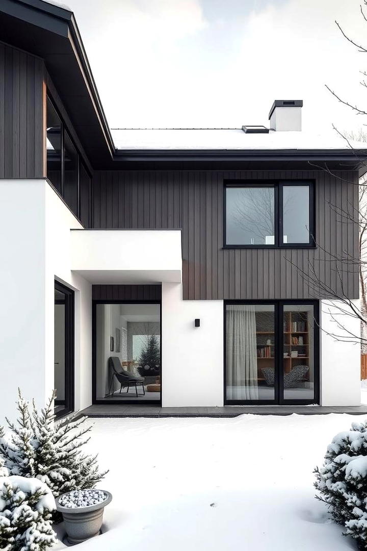 Modern Nordic Minimalism - 30 Scandinavian House Exterior Ideas