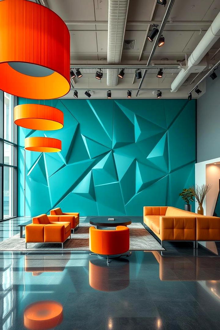 Modern Teal and Orange Trendsetter - 30 Teal and Orange Color Scheme for Your Rooms