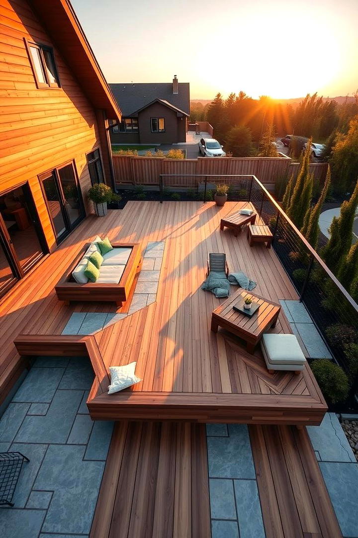 Modular Floating Deck - 30 Floating Deck Ideas