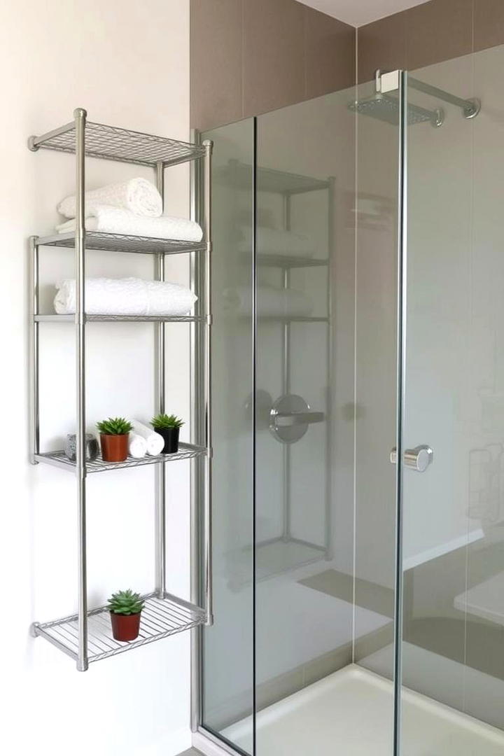 Modular Shelving Units - 21 Modern Bathroom Decor Ideas