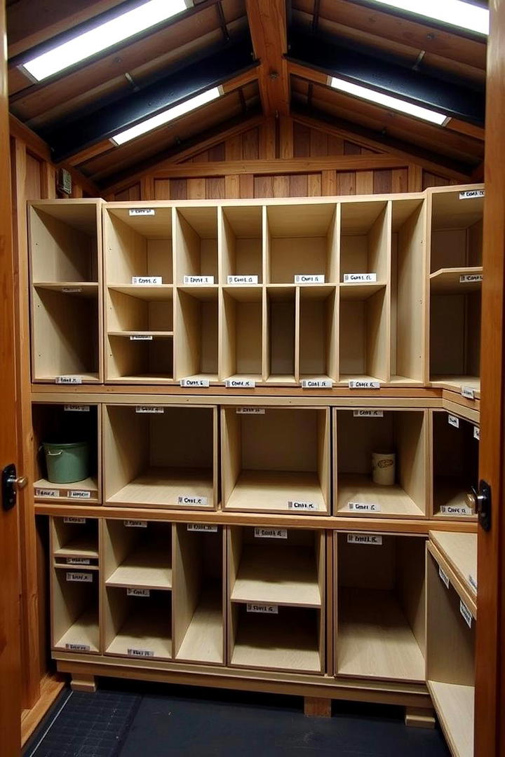 Modular Storage Units - 30 Shed Shelving Ideas