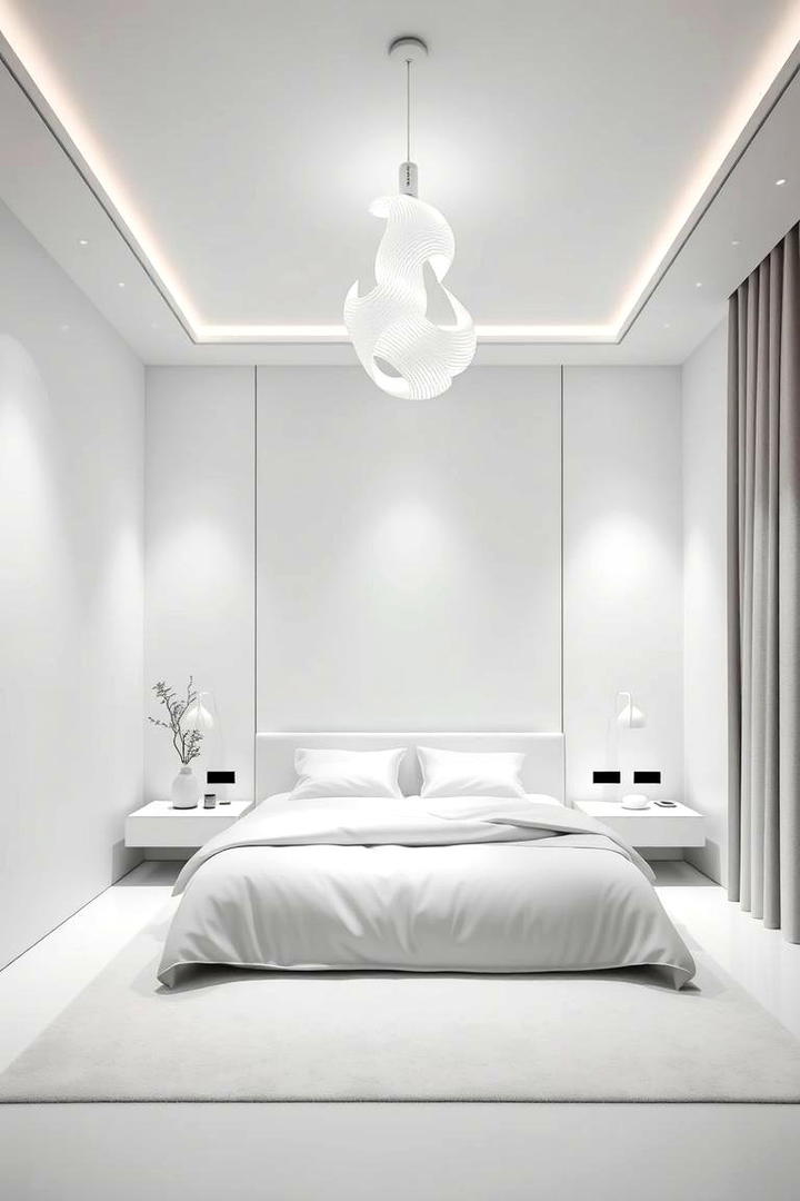 Monochromatic Harmony - 21 White Bedroom Ideas