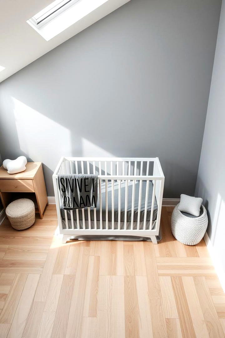 Monochrome Grey Nursery Elegance - 30 Grey Nursery Ideas