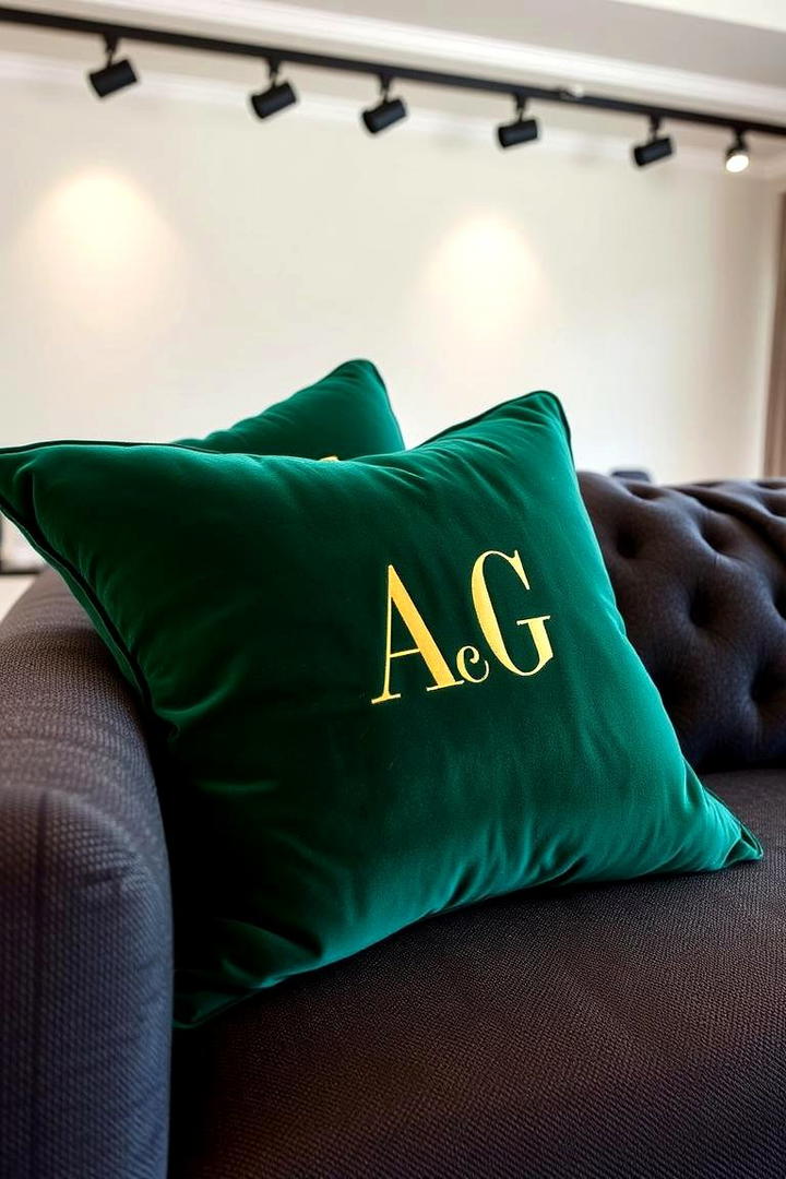 Monogrammed Throw Pillows - 21 Wedding Gift Ideas for Couples