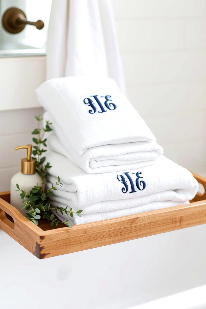 Monogrammed Towel Set - 21 Wedding Gift Ideas for Couples