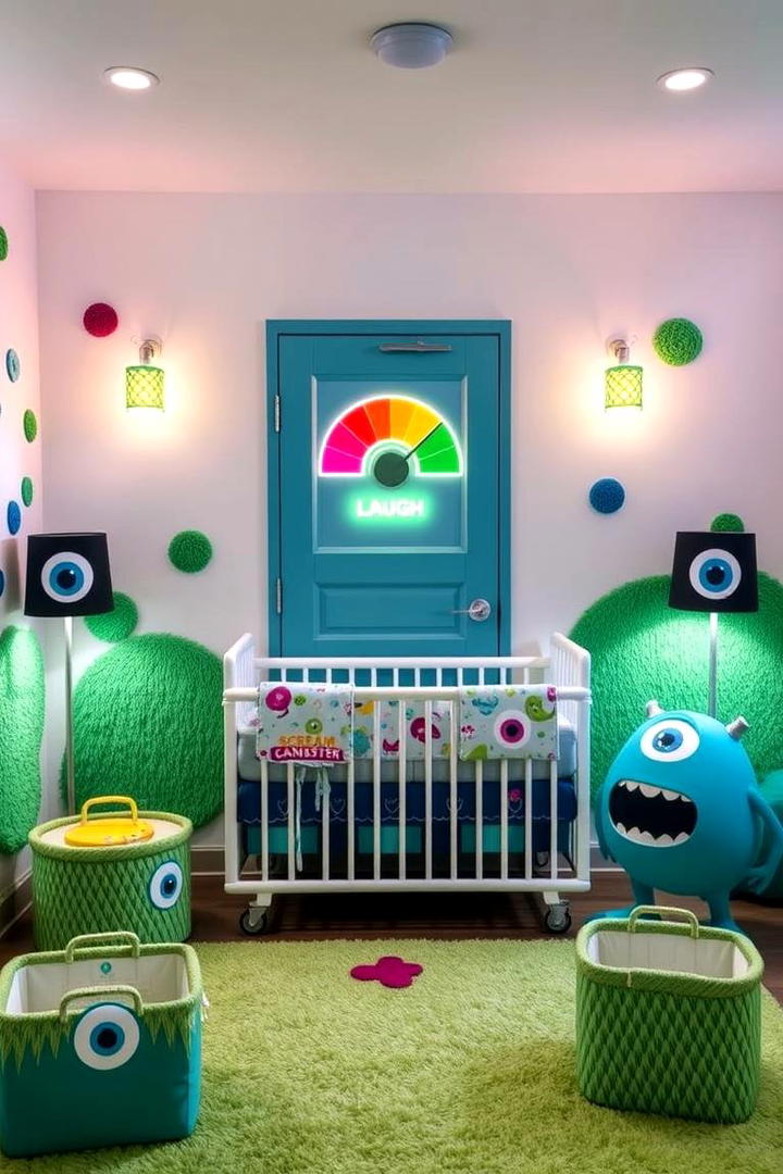 Monsters Inc Fun Nursery - 30 Disney Nursery Ideas