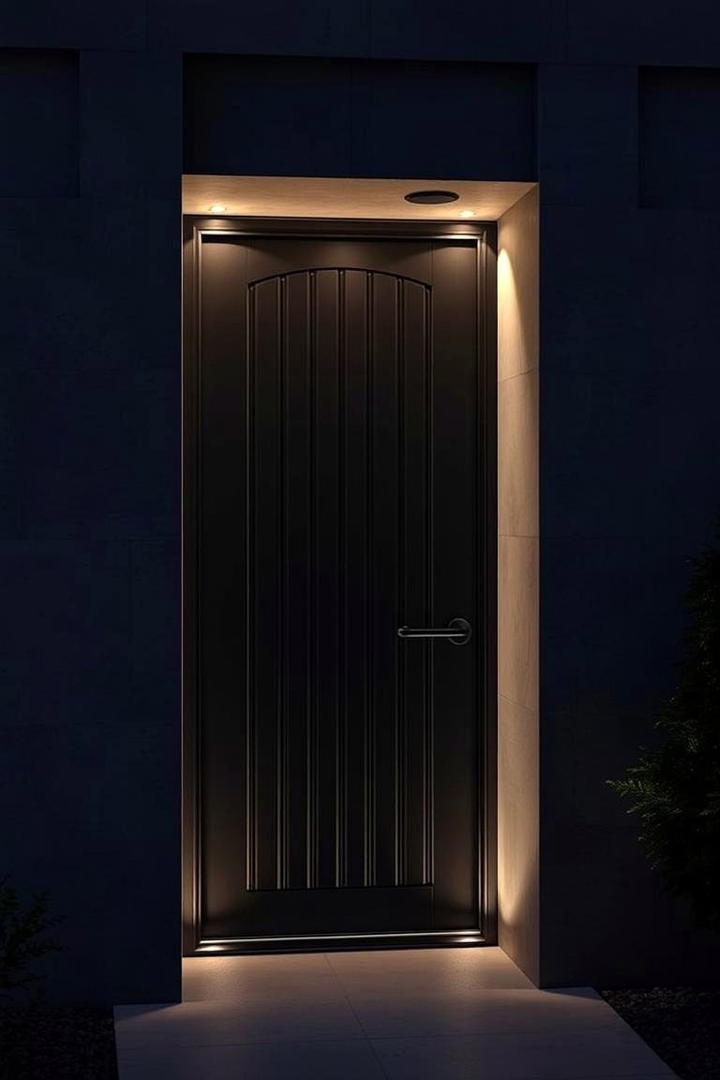 Moody Charcoal - 30 Mid Century Front Door Colors