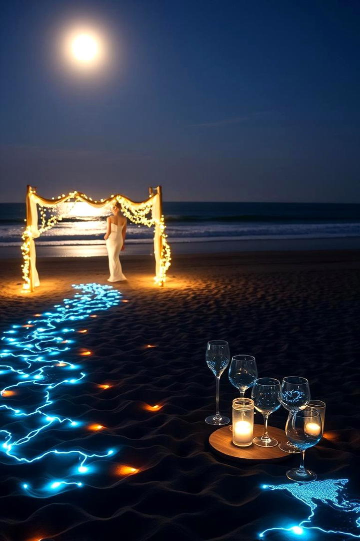 Moonlit Beach Celebration - 21 Beach Wedding Ideas