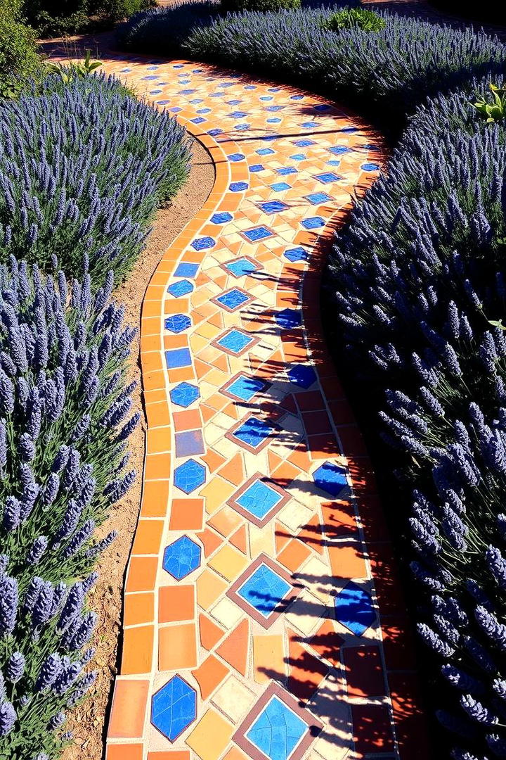 Mosaic Pathways - 30 Garden Art Ideas