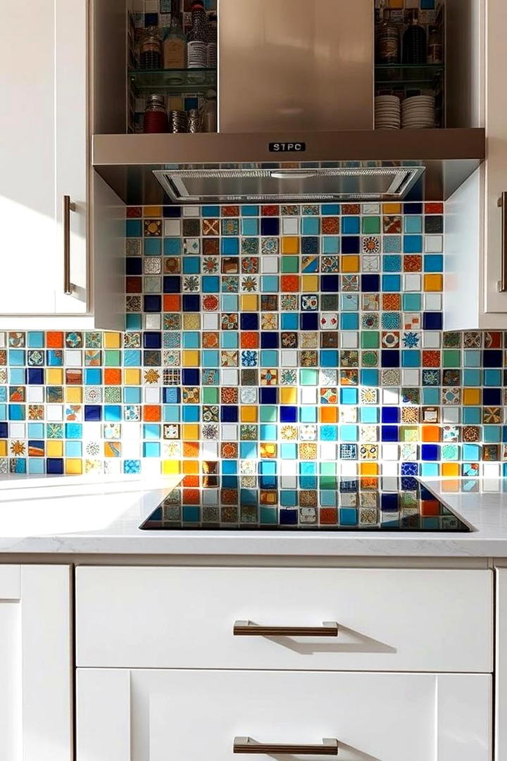 Mosaic Tile Design - 30 Kitchen Splashback Ideas