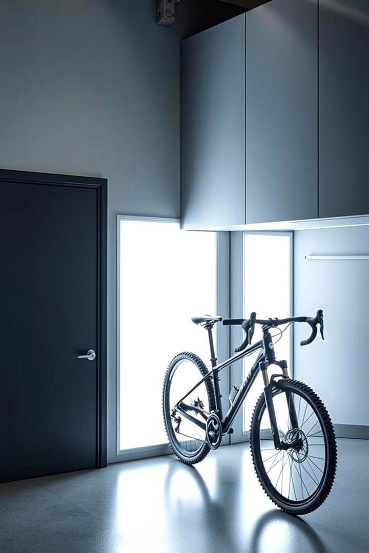 Motion Activated LED Panels - 30 Garage Lighting Ideas