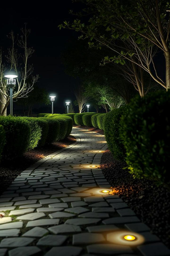 Motion Sensor Magic - 21 Garden Lighting Ideas