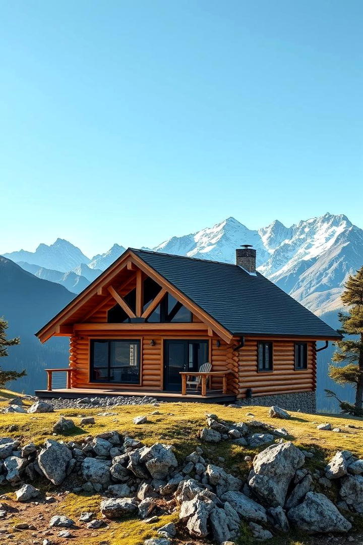 Mountain Hideaway Cottage - 30 Rustic Tiny House Ideas