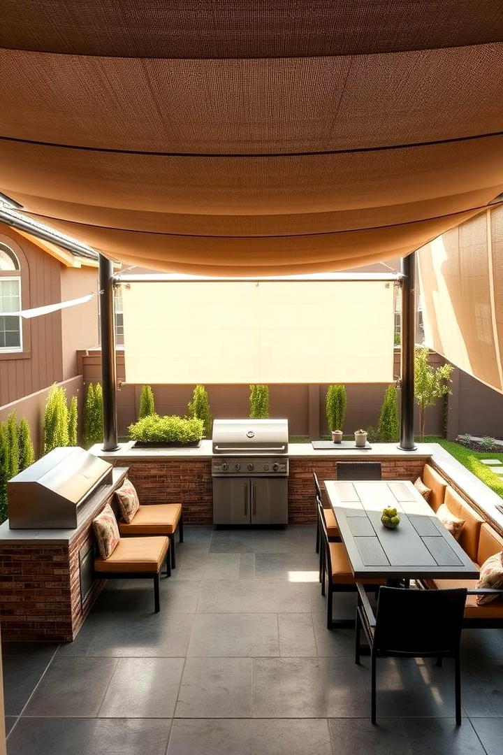 Multi Functional BBQ and Dining Area - 21 bbq area ideas