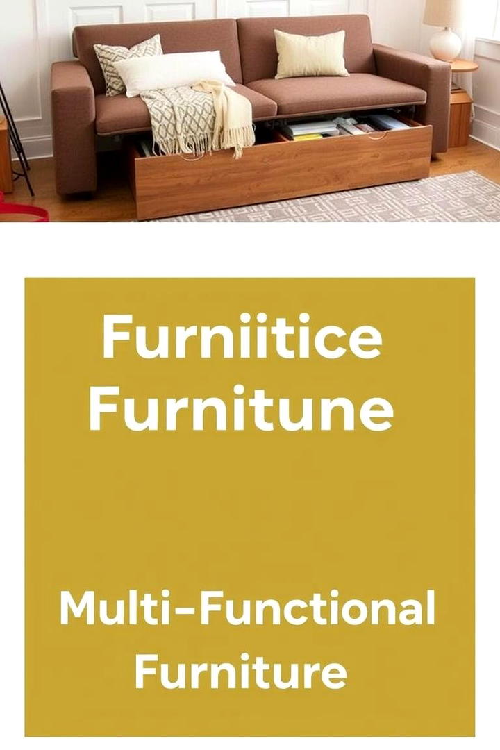 Multi Functional Furniture - 21 Minimalist Apartment Ideas