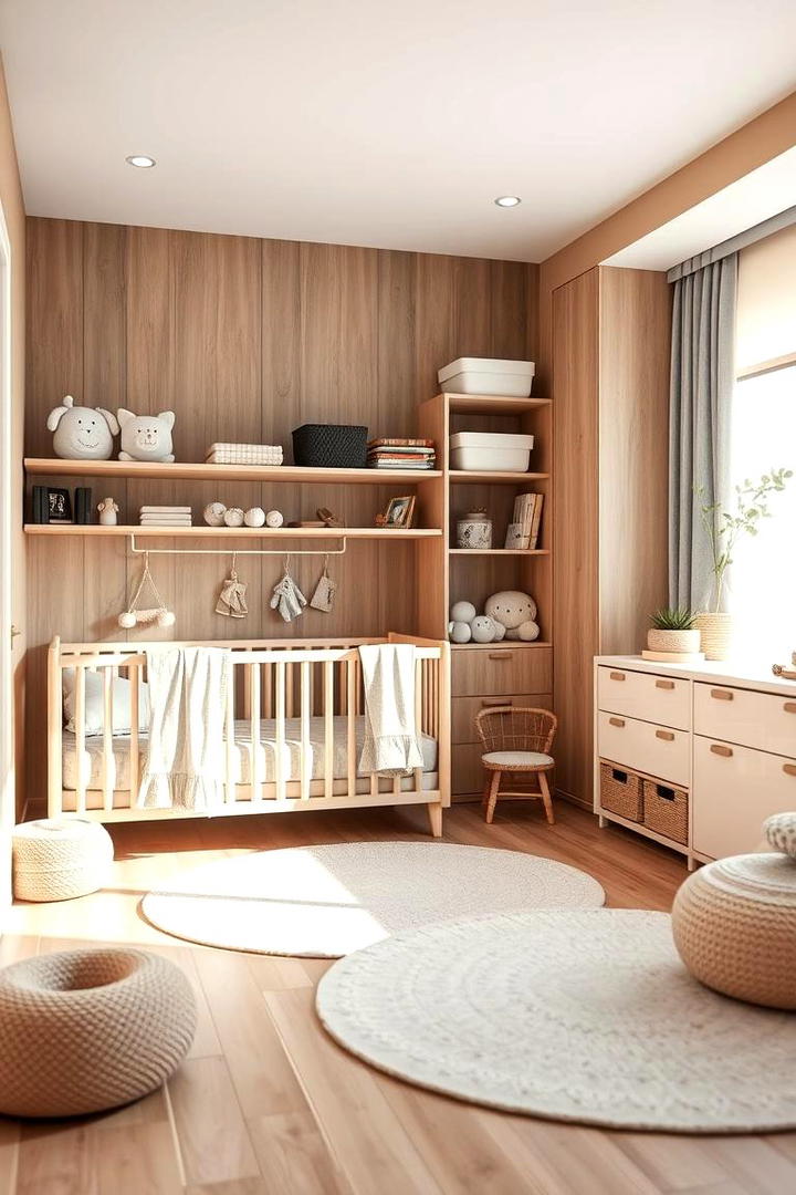 Multi Functional Layout - 21 Baby Room Ideas