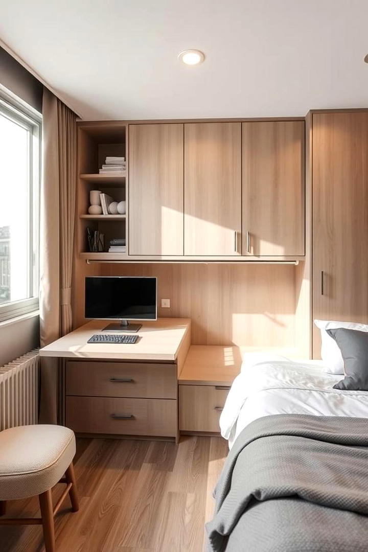 Multi Functional Spaces - 21 Scandinavian Bedroom Ideas