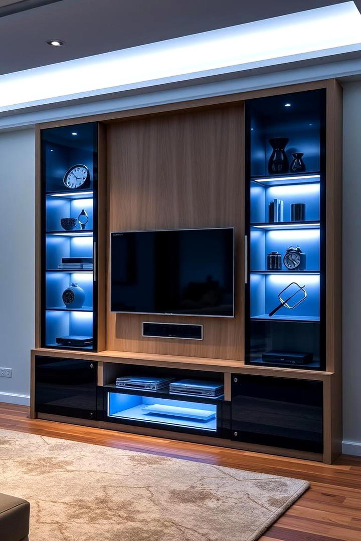 Multi Functional TV Wall Unit - 21 Tv Wall Ideas