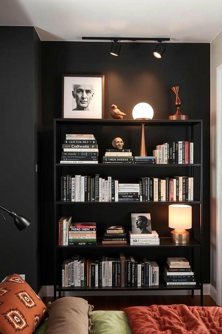 Multi Level Display Art - 30 Bedroom Shelving Ideas