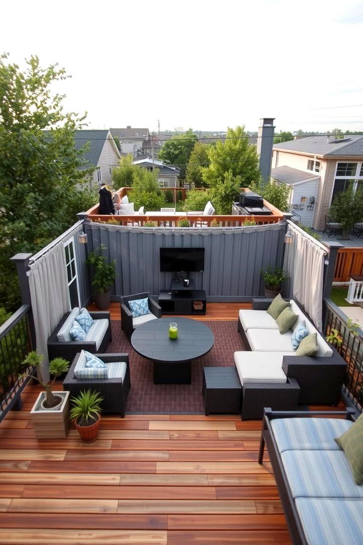 Multi Level Entertainment Area - 21 2nd Floor Deck Ideas