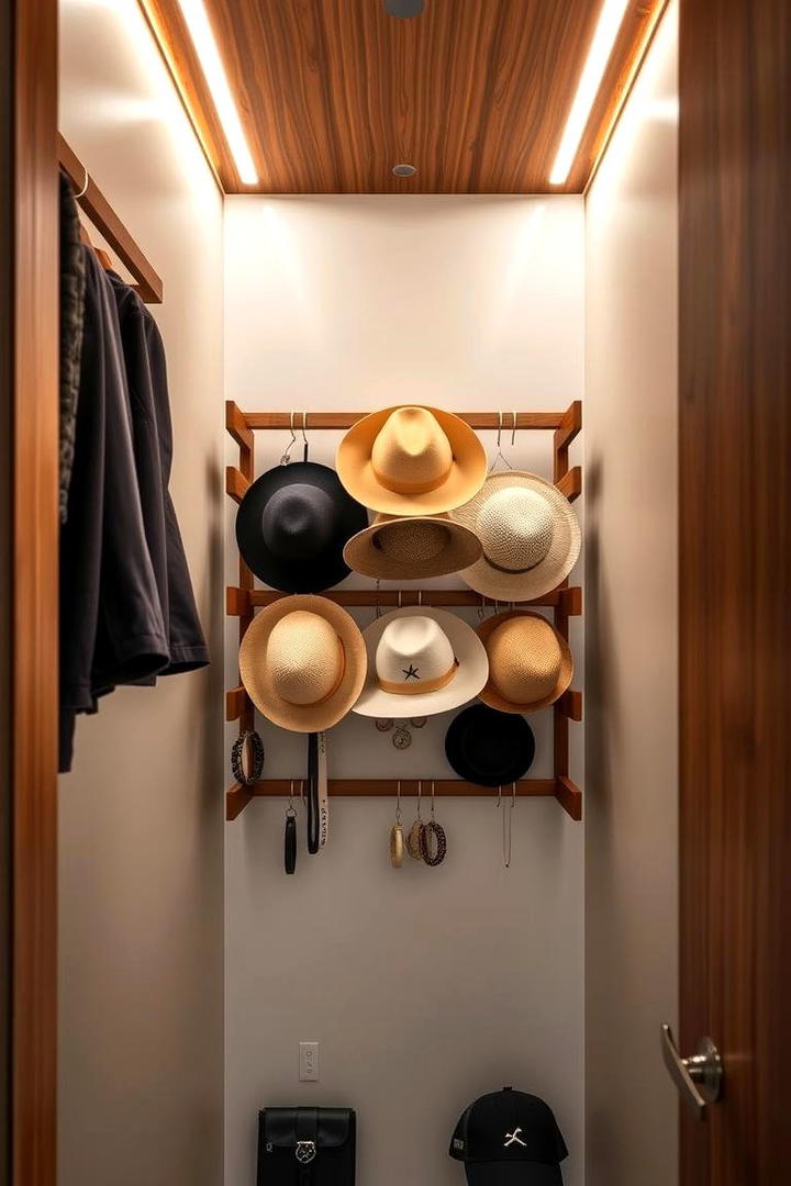 Multi Tiered Hat Rack - 30 Hat Rack Ideas