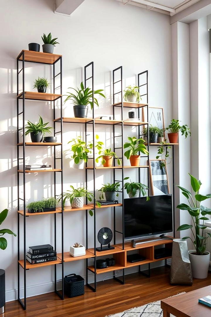 Multi functional Shelf Display - 21 Shelf Decor Ideas