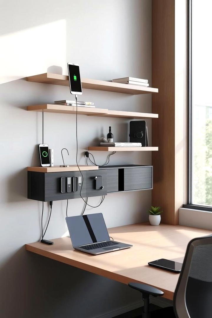 Multifunctional Desk Shelf Unit - 30 Desk Decor Ideas