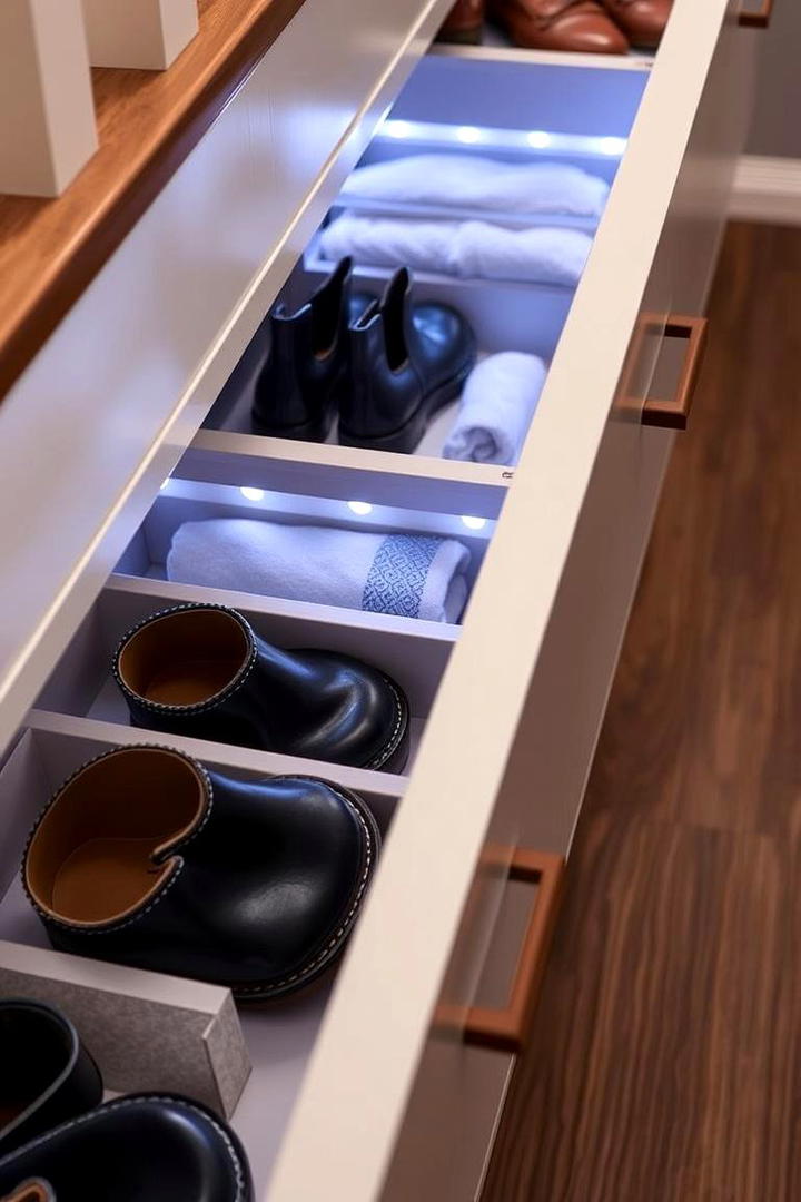 Multifunctional Staircase Drawers - 30 Tiny House Storage Ideas