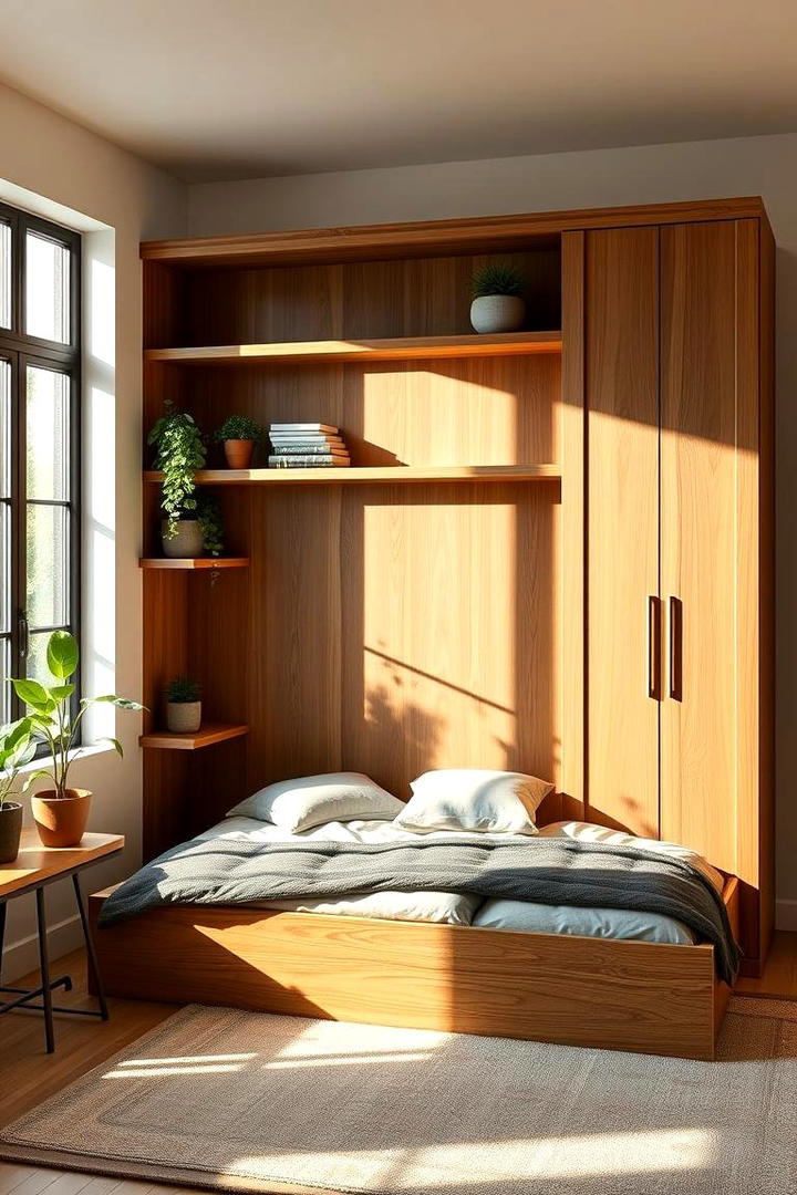 Murphy Bed with Eco Friendly Materials - 21 Murphy Bed Ideas