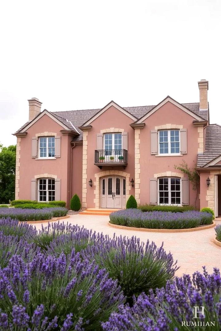 Muted Mauve Grace - 30 Stucco Colors for Home Exteriors