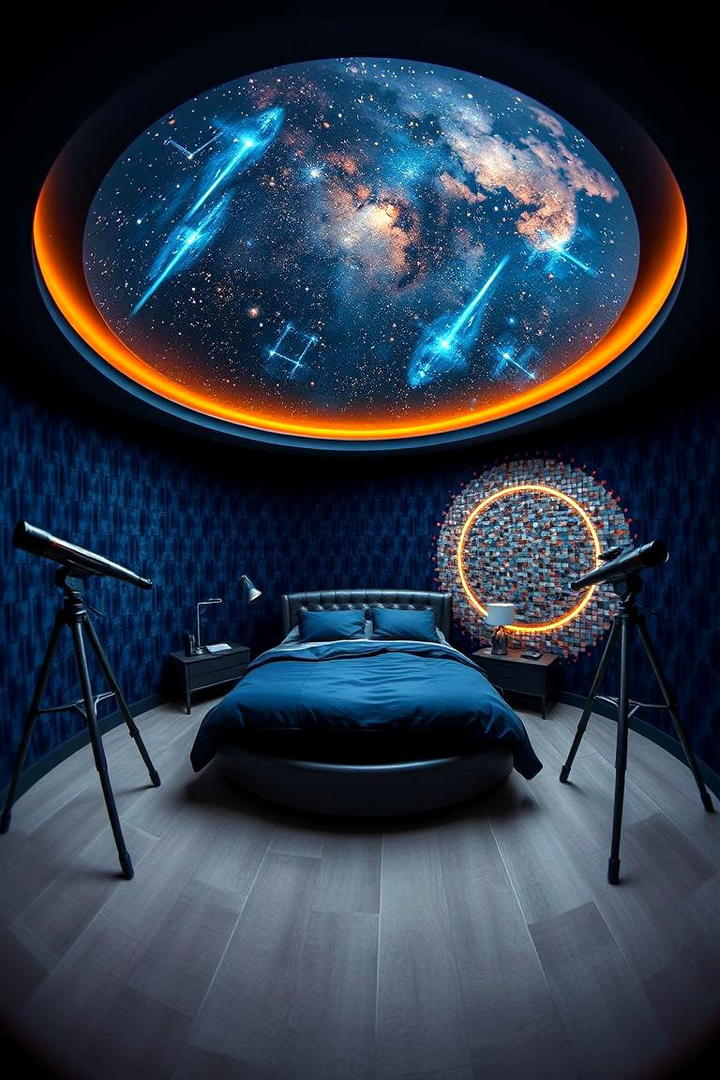 Mystical Midnight - 30 Dark Bedroom Ideas