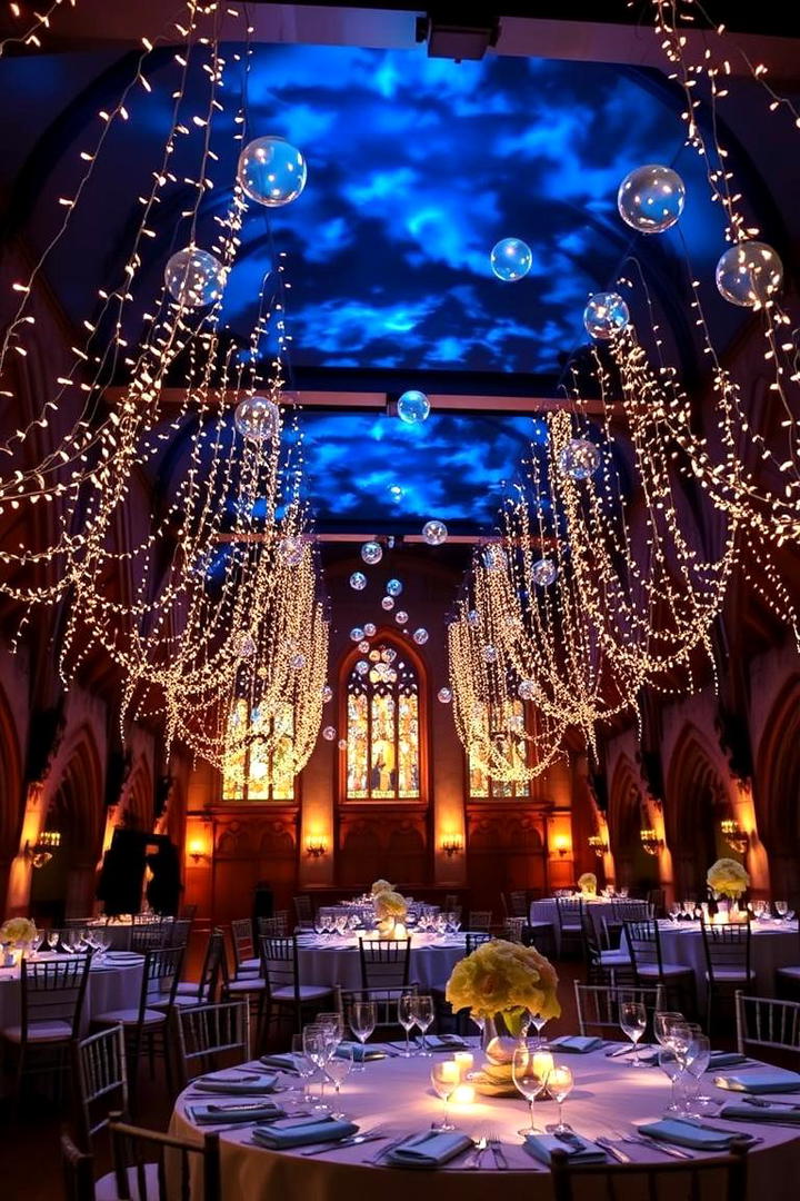 Mystical Spellbinding Lighting - 30 Harry Potter Wedding Ideas